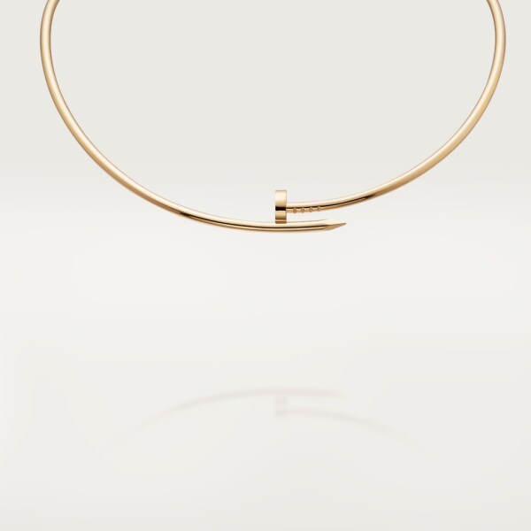 Juste un Clou torque necklace, small model Yellow gold