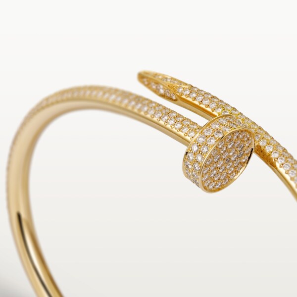 Juste un Clou bracelet Yellow gold, diamonds