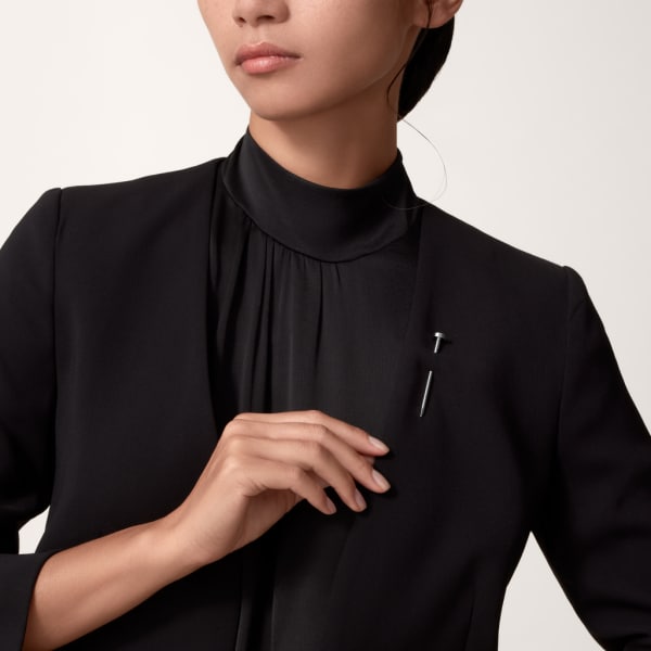 Juste un Clou tie pin White gold
