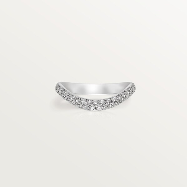 Trinity Ruban wedding ring Platinum, diamond