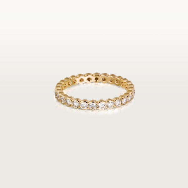 Broderie de Cartier wedding band Yellow gold, diamonds