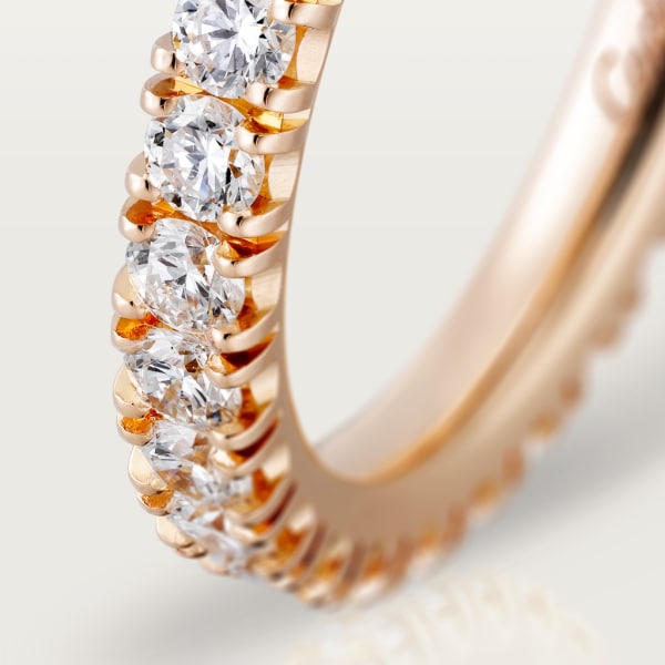 Étincelle de Cartier wedding ring Rose gold, diamonds