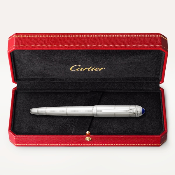 R de Cartier rollerball pen Metal, palladium finish