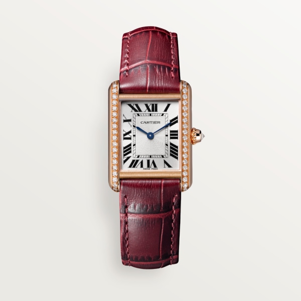 Cartier Tank Louis 6711 Diamond Bezel Ladies Watch