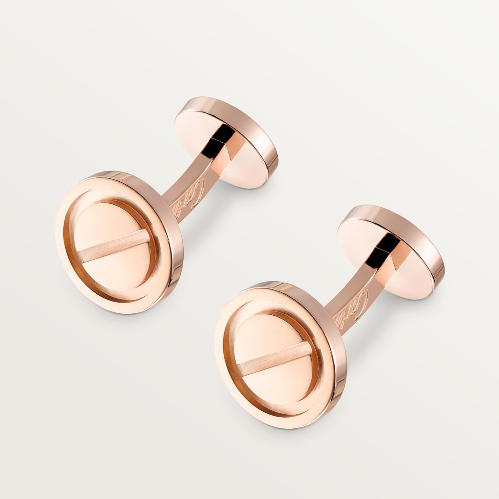 Love cufflinksRose gold