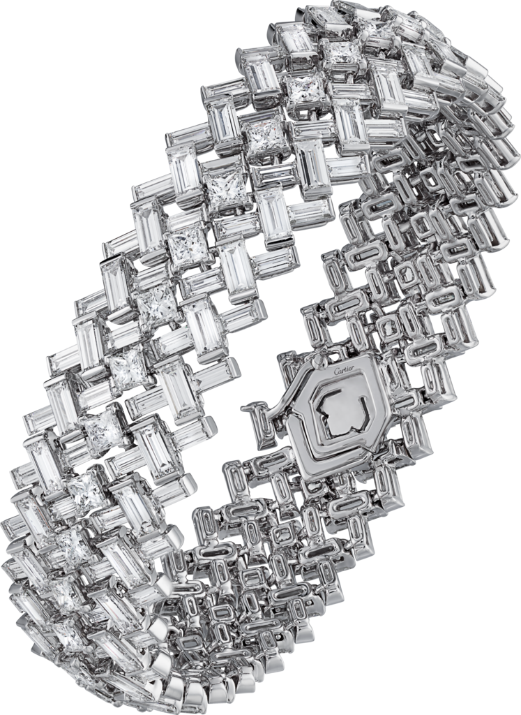 Reflection de Cartier braceletWhite gold, diamonds