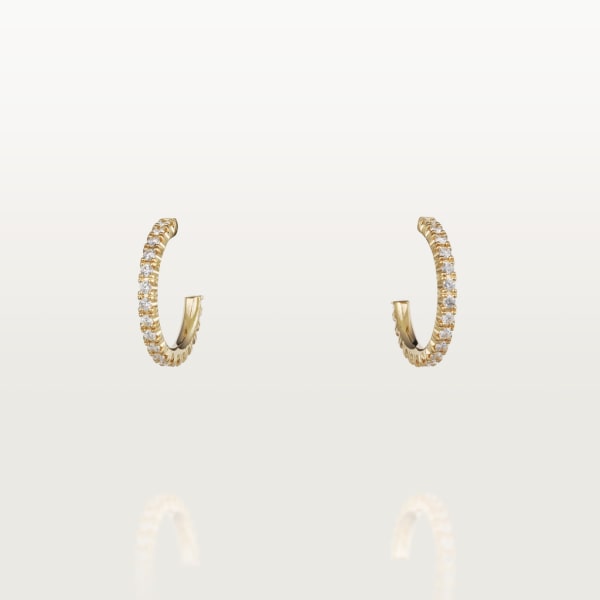 Etincelle de Cartier耳环 黄金，钻石