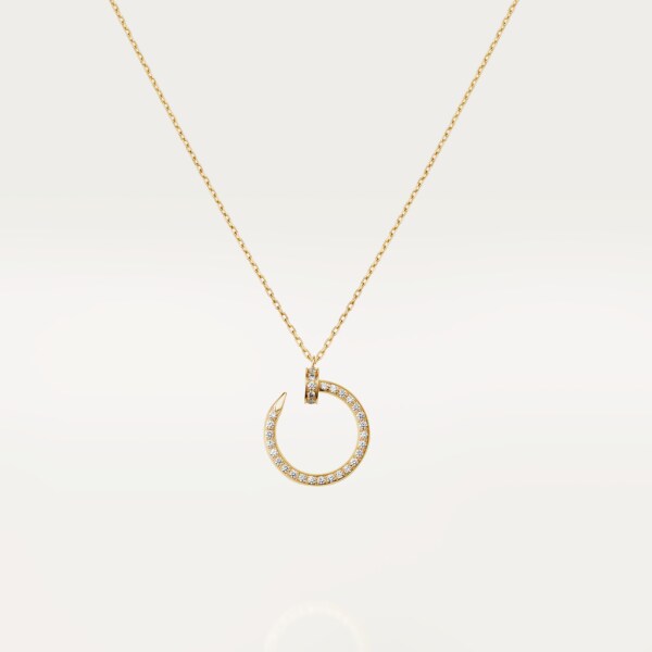 Juste un Clou necklace Yellow gold, diamonds