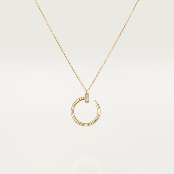 Juste un Clou necklace Yellow gold, diamonds