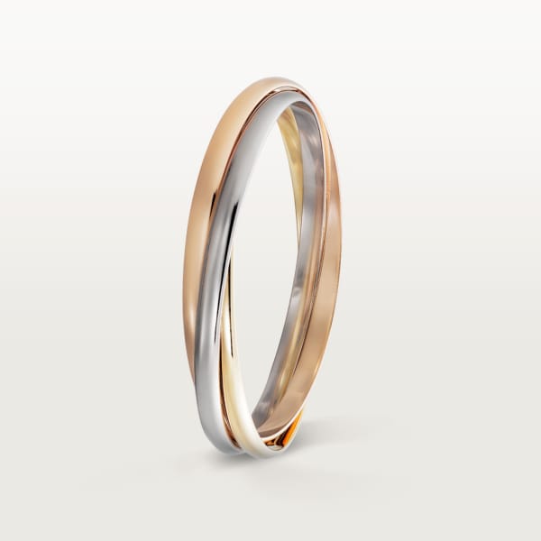 Trinity bracelet White gold, yellow gold, rose gold