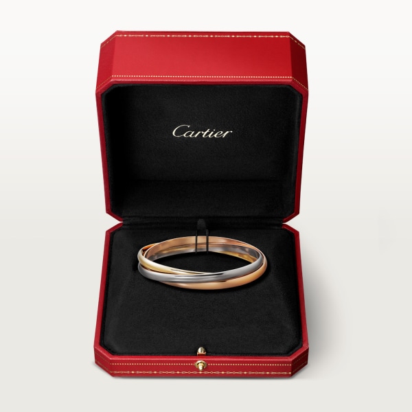 Trinity bracelet White gold, yellow gold, rose gold