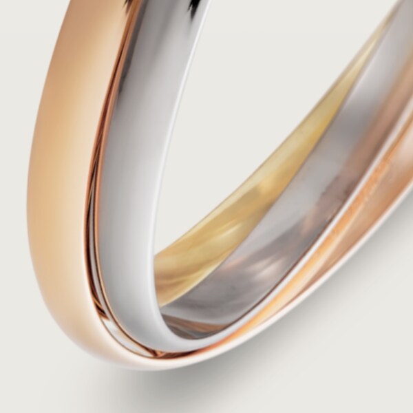 Trinity bracelet White gold, yellow gold, rose gold