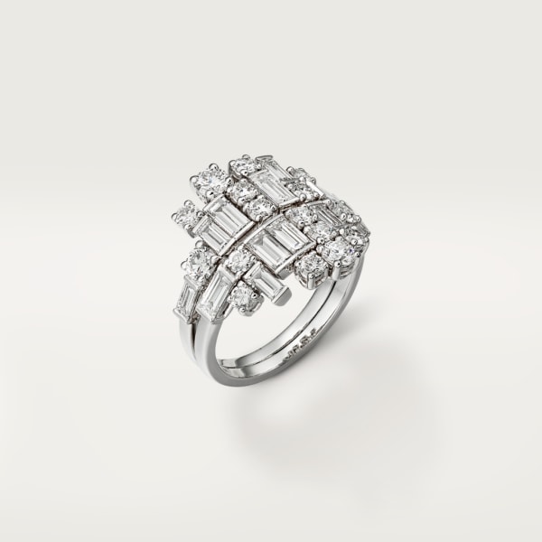 Reflection de Cartier ring White gold, diamonds