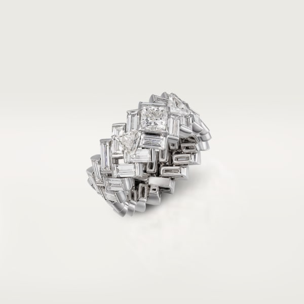 Reflection de Cartier ring, diamonds White gold, diamonds
