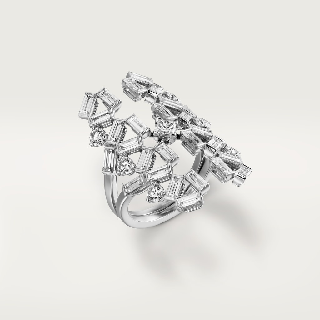 Reflection de Cartier ring, diamondsWhite gold, diamonds