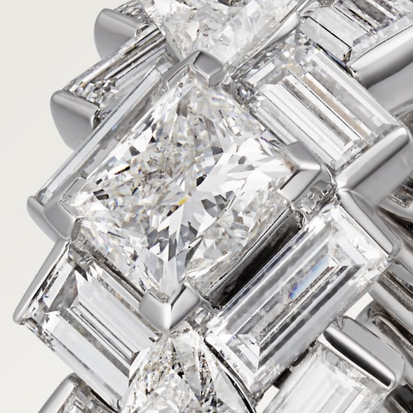 Reflection de Cartier ring, diamonds White gold, diamonds