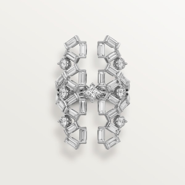 Reflection de Cartier戒指 白金，钻石