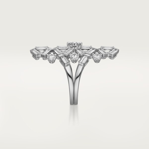 Reflection de Cartier ring, diamonds White gold, diamonds