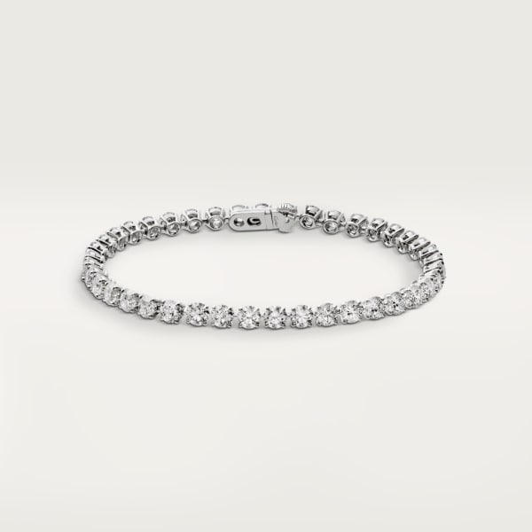 Essential Lines bracelet Platinum, diamonds