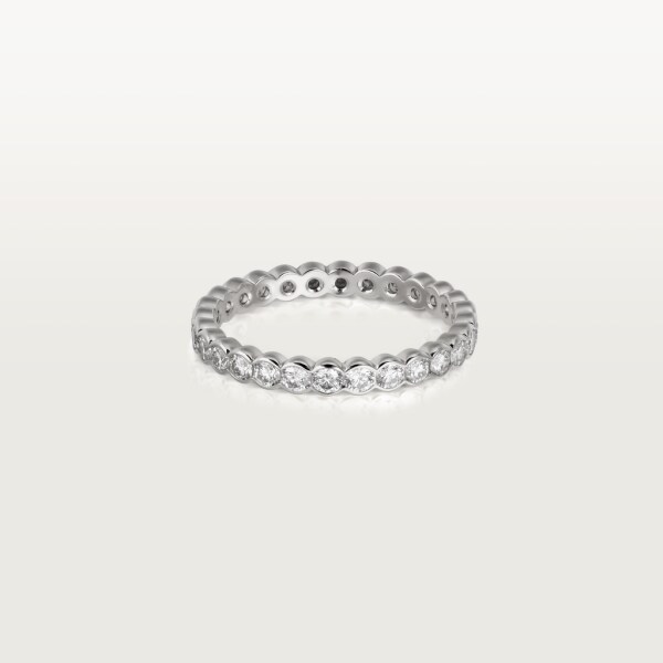 Broderie de Cartier wedding band White gold, diamonds