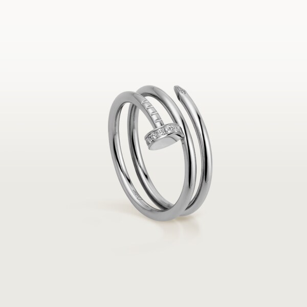 Juste un Clou ring White gold, diamonds