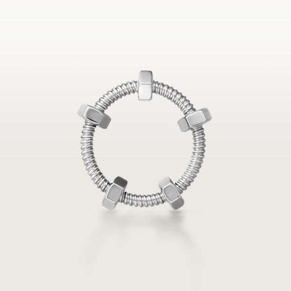 Ecrou de Cartier ring White gold