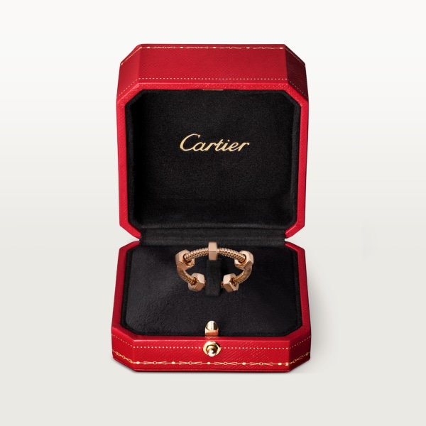 Ecrou de Cartier戒指 玫瑰金