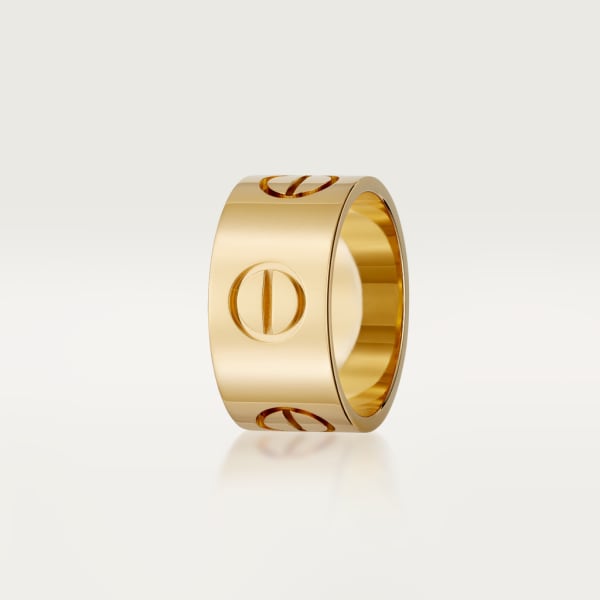 Love ring Yellow gold