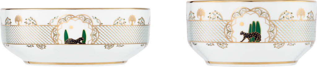 Panthère de Cartier卡地亚猎豹瓷碗两件套陶瓷