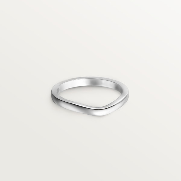 Ballerine wedding ring Platinum