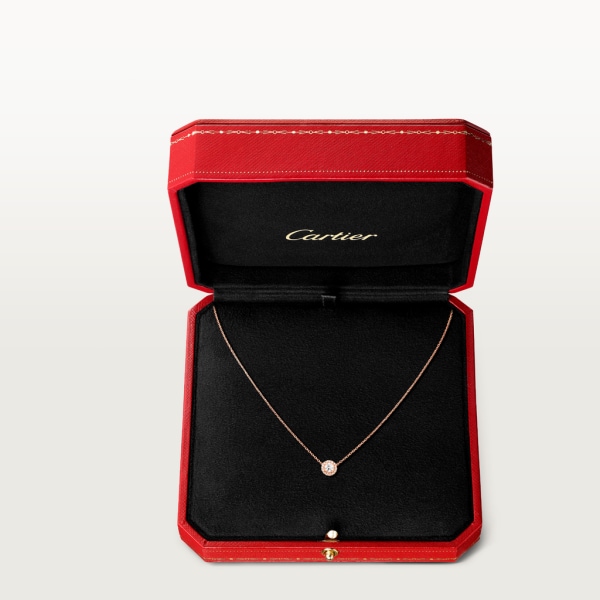 Cartier Destinée项链 玫瑰金，钻石