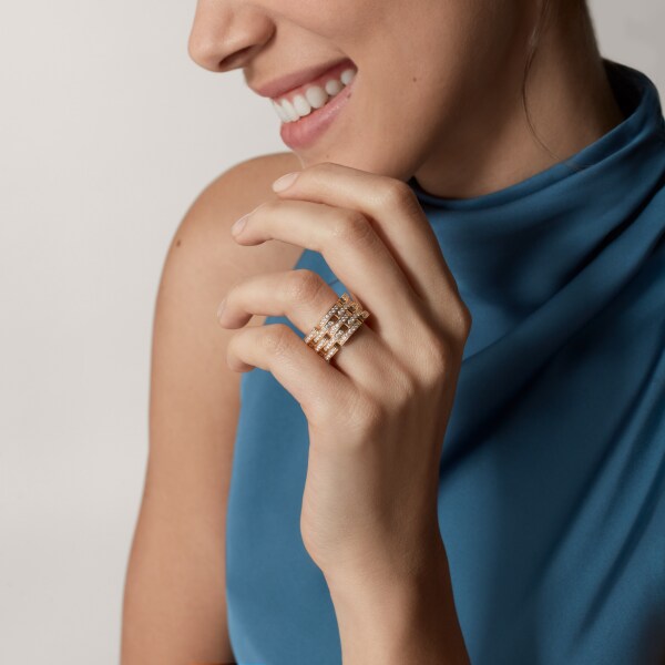 maillon panthère ring