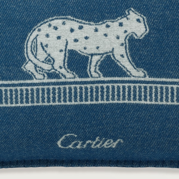 Panthère de Cartier靠枕 美利奴羊毛与羊绒