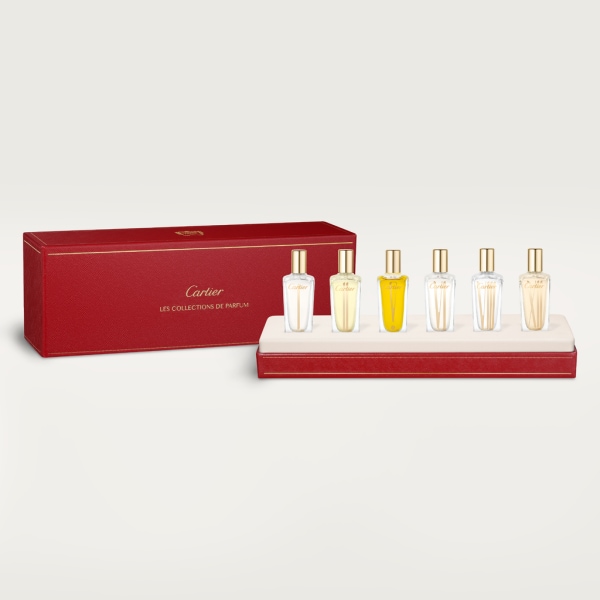 Les Heures de Parfum - Heure I, II, V, VI, VIII and XII gift set, 6 x 15 ml Box