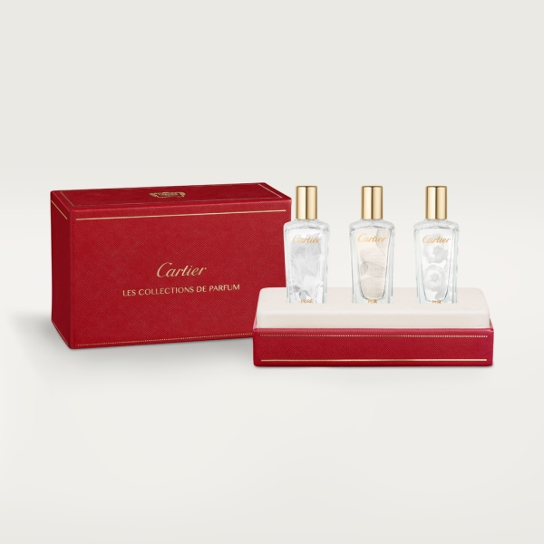 Les Épures de Parfum纯真年代香水系列 - 悠然玫瑰、日光金柑与玉兰香舞礼品套装，3 x 15毫升 套装