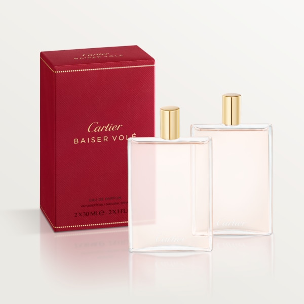 Baiser Volé Eau de Parfum挚吻香水替换装，卡地亚典藏 喷雾式
