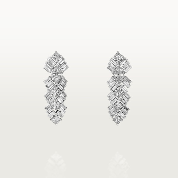 Reflection de Cartier earrings White gold, diamonds