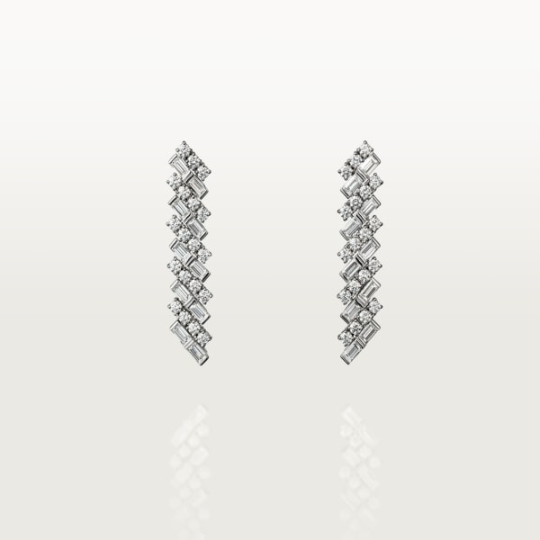 Reflection de Cartier earrings White gold, diamonds