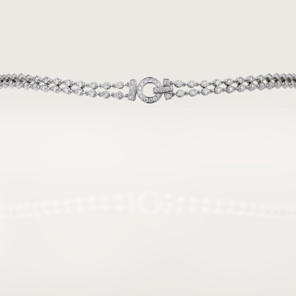 Pluie de Cartier necklace White gold, diamonds