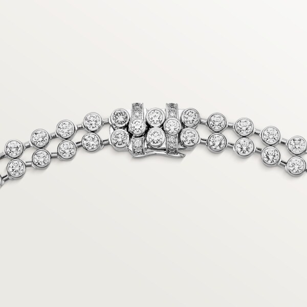 Pluie de Cartier necklace White gold, diamonds