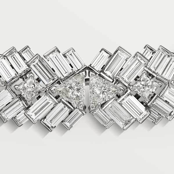 Reflection de Cartier项链 白金，钻石