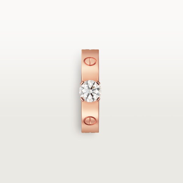 Love Solitaire Rose gold, diamond