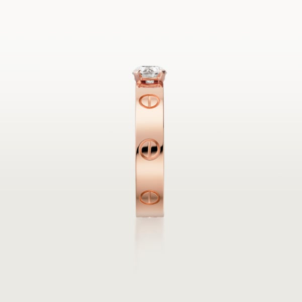 Love Solitaire Rose gold, diamond