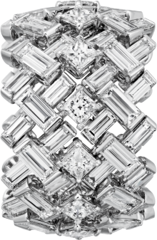 Reflection de Cartier ring White gold, diamonds