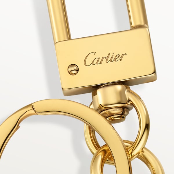 Diabolo de Cartier猎豹钥匙圈 清漆镀金饰面金属