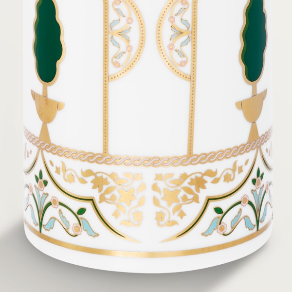 Panthère de Cartier vase, medium model Porcelain