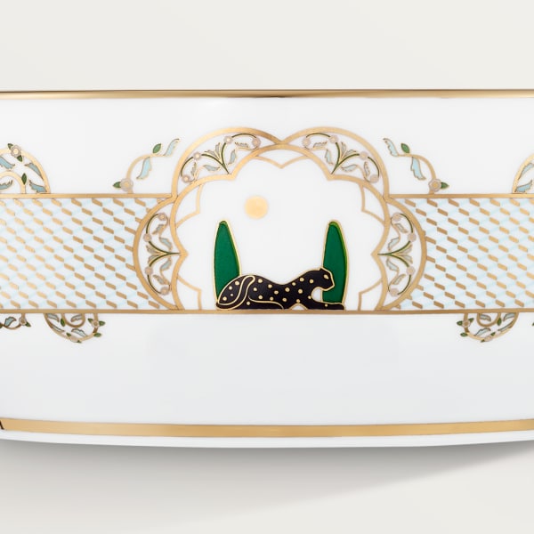 Set of two Panthère de Cartier bowls Porcelain