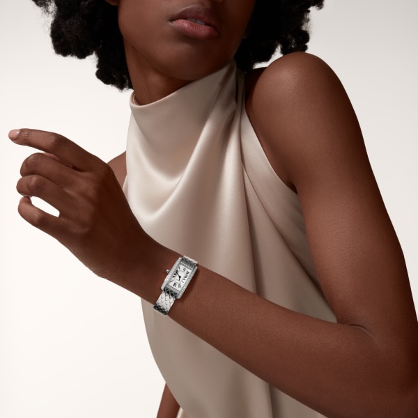 CRWB710009 Tank Américaine watch Small model, quartz movement