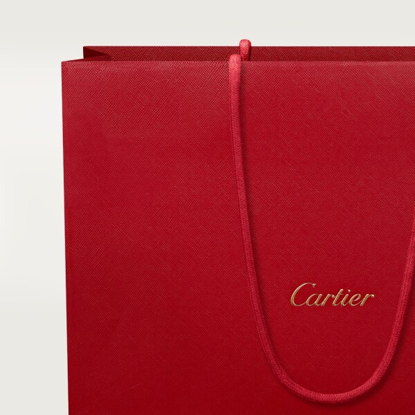 Santos de Cartier钞票夹 精钢，覆以蓝色PVD镀层的条纹金属