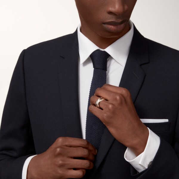 Trinity ring, LM White gold, yellow gold, rose gold